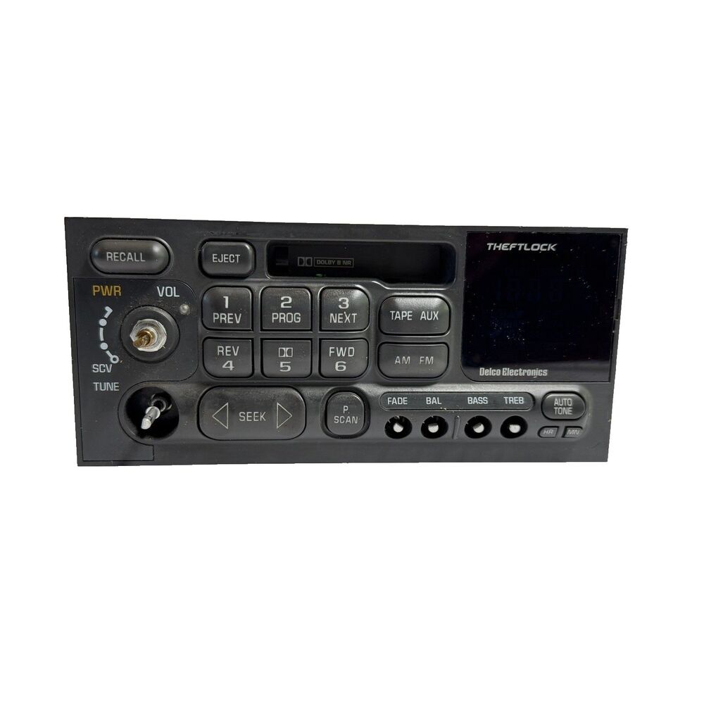 1995 GMC Pickup 2500 OEM AM/FM Radio Receiver Cassette Player 16179985 1996-2005